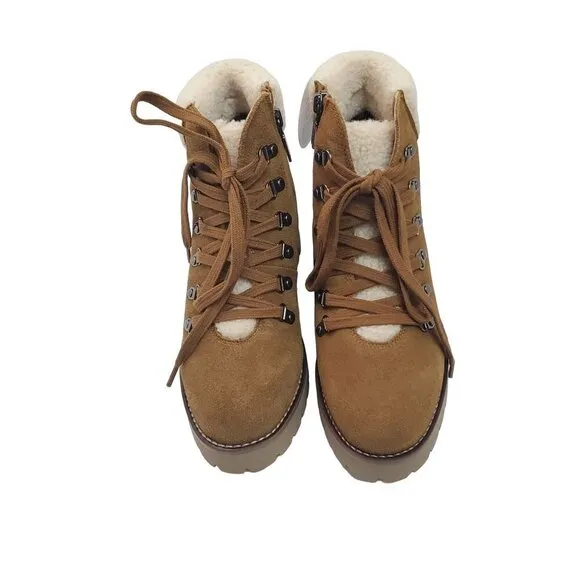 BLONDO DEVIN Waterproof Boots Camel Suede Size 7.5