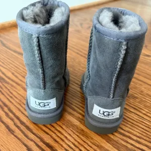 Brand New Toddler UGG Classic II Boot- Grey- Size 7