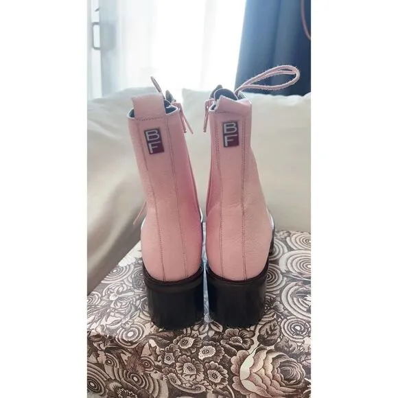BY FAR Cobain leather ankle boots 37