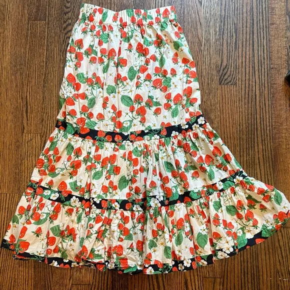Cara Cara Wild Strawberry Combo Chase Skirt, Size XS