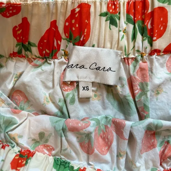 Cara Cara Wild Strawberry Combo Chase Skirt, Size XS