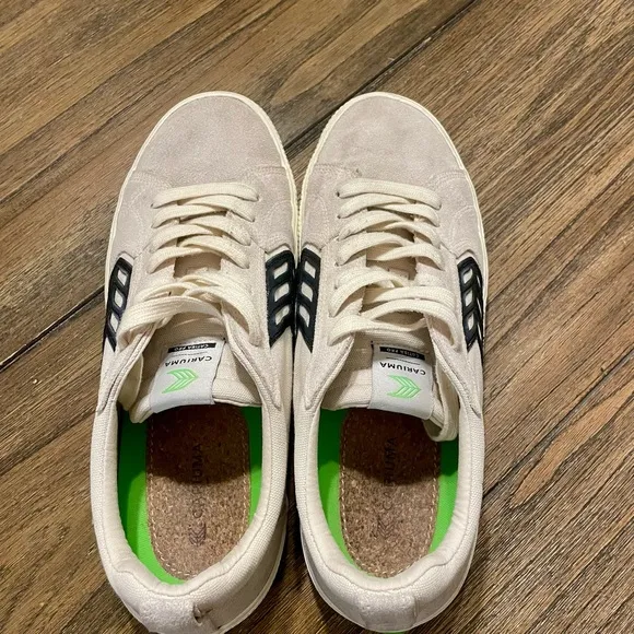 Cariuma Off-White/Black CATIBA PRO Sneakers Men's Size 9.5 - Women's Size 11