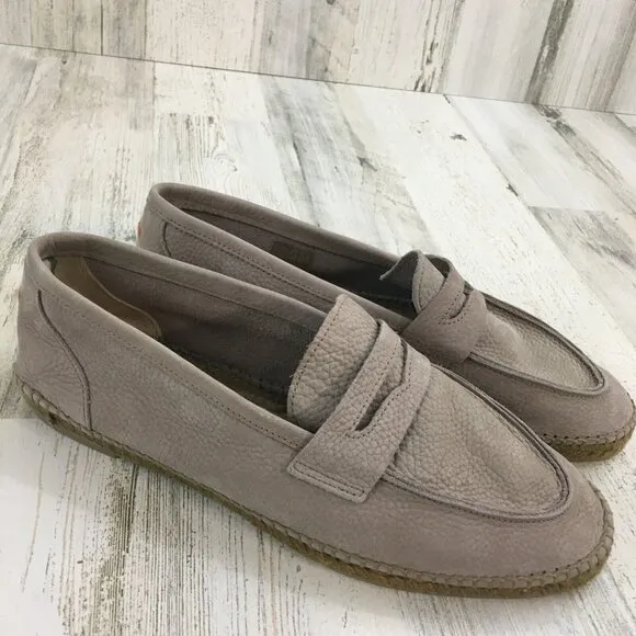 Castaner Mens 42 8 9 Nacho Nubock Leather Espadrille Loafer