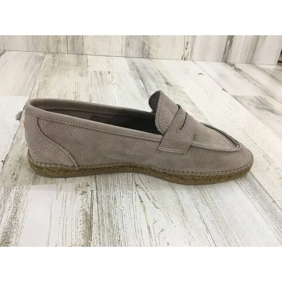 Castaner Mens 42 8 9 Nacho Nubock Leather Espadrille Loafer