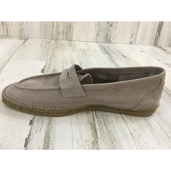 Castaner Mens 42 8 9 Nacho Nubock Leather Espadrille Loafer