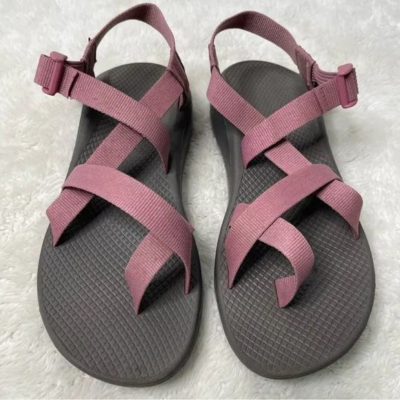 Chaco #JCH107972 Women's Solid Rose Grey Z/Cloud 2 Sandals Shoes Size 11