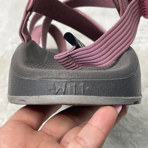 Chaco #JCH107972 Women's Solid Rose Grey Z/Cloud 2 Sandals Shoes Size 11