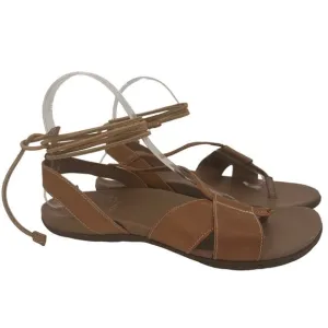 Chaco Women's Brown Leather Sage Strappy Ankle Sandals Size 8