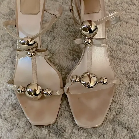 Christian Dior T-Strap Sandals 40