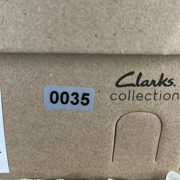 Clarks Collection Laurieann Style Sandals NEW Dark Tan Leather Size 8