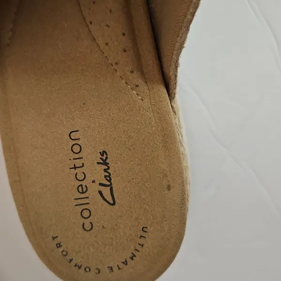 Clarks Rose Gold Lana Beach Leopard Adjustable Buckle Sandals VGUC