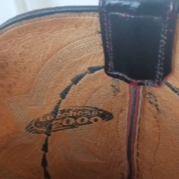 Classic Black Leather Cowboy Boots