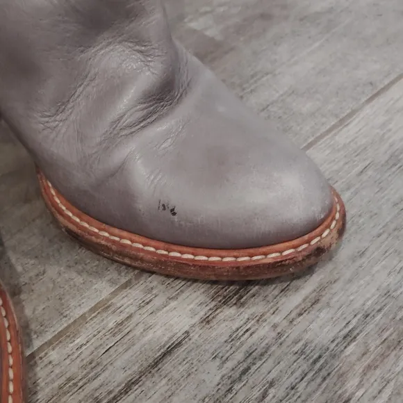 Coach Heeled Boots with Chunk Heel