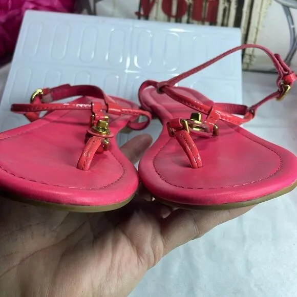 COACH Leather sandals, size 8.5 B