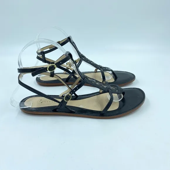 COACH Patent Leather Geralynn Gladiator Sandals Sz 8