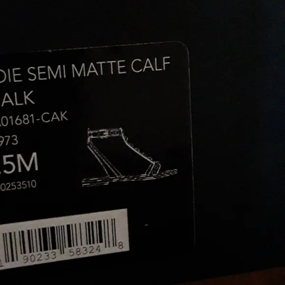 Coach Sadie semi matte calf  sandals