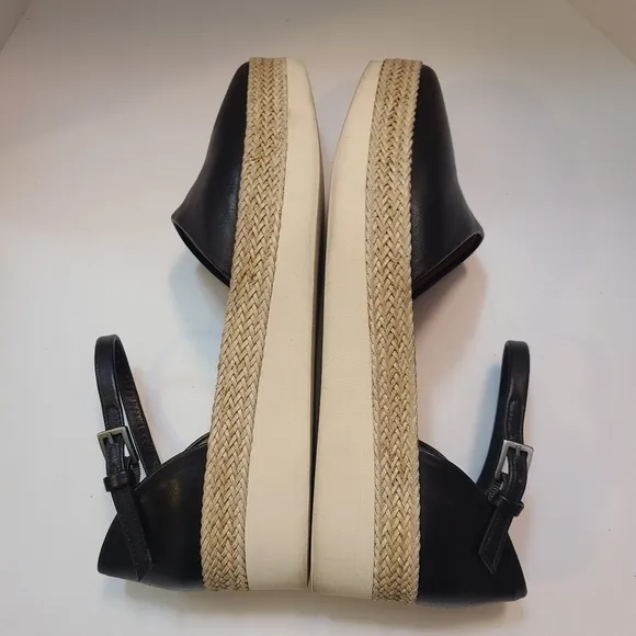 Coclico EVA sole platform Popup wedge Italian Leather sandals Size 37