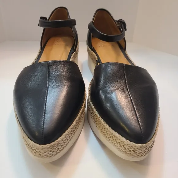 Coclico EVA sole platform Popup wedge Italian Leather sandals Size 37