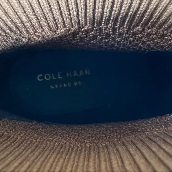 Cole Haan Maggie Brown Ankle Boots with Suede Material and Pointed Toe Design