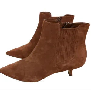 Cole Haan Marcy Chelsea Pointed Toe Boots Suede Size 6