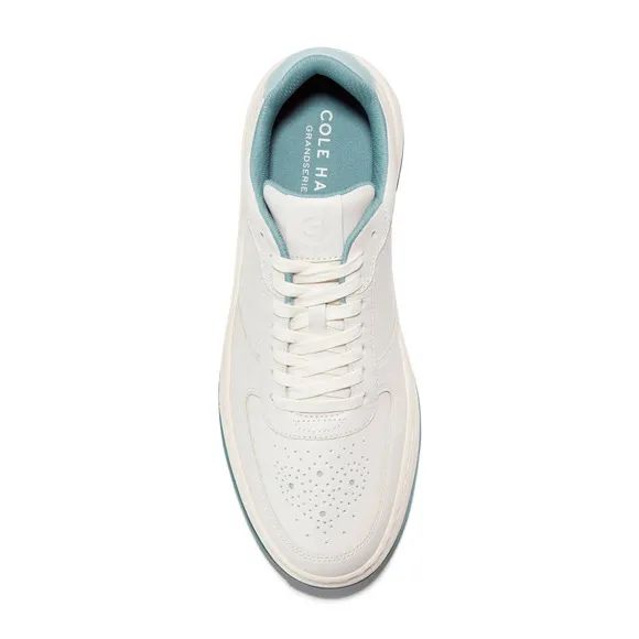 COLE HAAN Men's GrandPrø Crossover Sneakers Ivory Cloud Blue C38036 Size 9.5