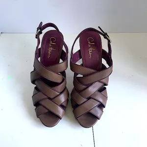 Cole Haan Whitney Leather Strappy Sandals. Size 8