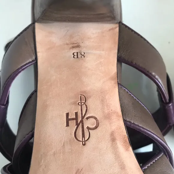 Cole Haan Whitney Leather Strappy Sandals. Size 8