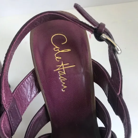 Cole Haan Whitney Leather Strappy Sandals. Size 8