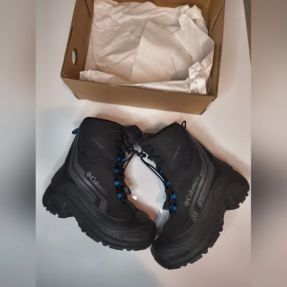 Columbia Black Waterproof Hiking Boots