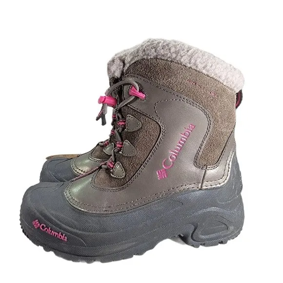 Columbia Girls Size 5 Bugaboo Omni-Heat Waterproof