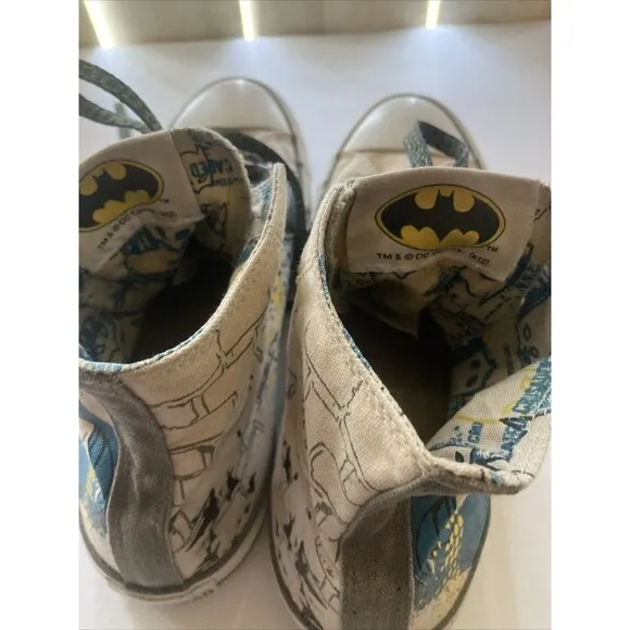 Converse All-stars x DC Comics Batman CTAS Hi Sneakers Mens Sz 8 Classic Skater
