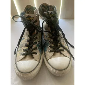 Converse All-stars x DC Comics Batman CTAS Hi Sneakers Mens Sz 8 Classic Skater