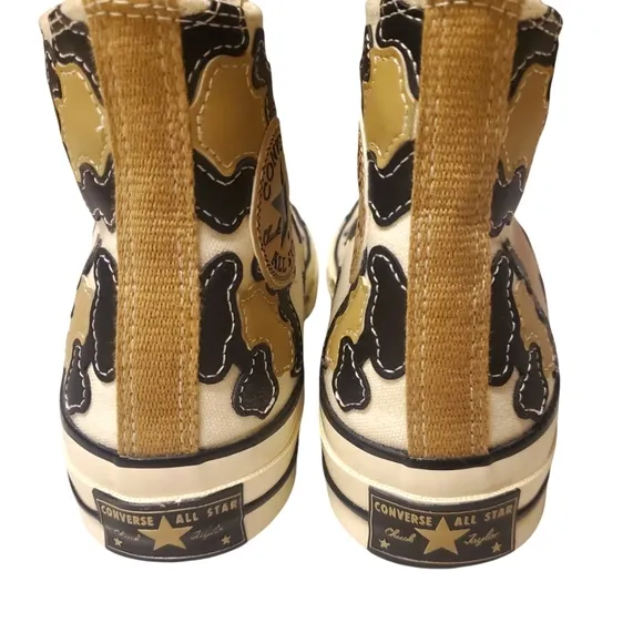 CONVERSE‎ Chuck Taylor 70 Hacked Archive Cream/Black/Tan Canvas High Top M/6 W/8