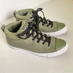 Converse Chuck Taylor All Star High Top Sneakers Green Mens 8 Womens 10 Skater