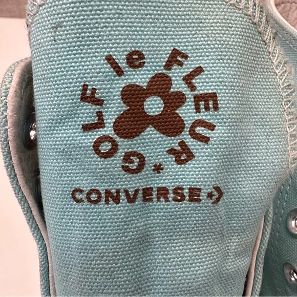 Converse Golf Le Fleur x Chuck 70 Gulf Stream Blue Unisex Womens 8.5 Mens 6.5