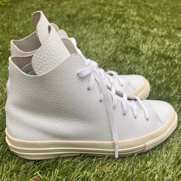 Converse Prime Star Chuck Taylor All Star Leather High Top Sneakers Size Wmn 7.5