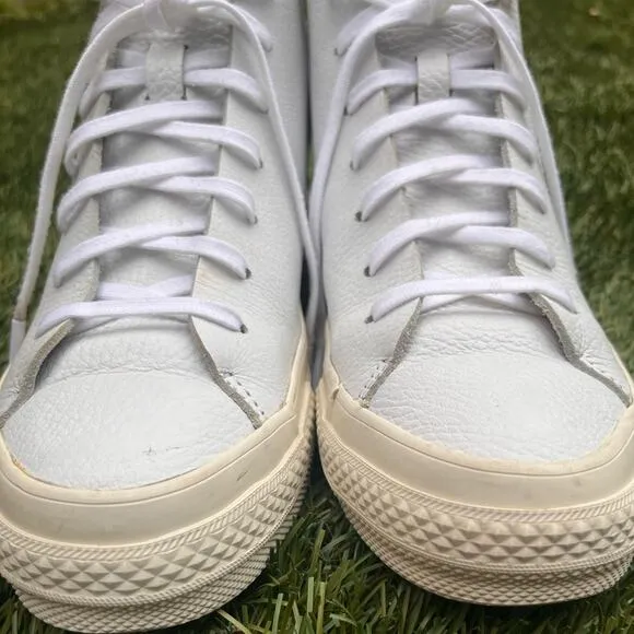 Converse Prime Star Chuck Taylor All Star Leather High Top Sneakers Size Wmn 7.5