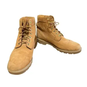 COPY - TIMBERLAND BOOTS SIZE 12 TAN WHEAT NUBUCK WATERPROOF 6&quot; STREETWEAR MENS