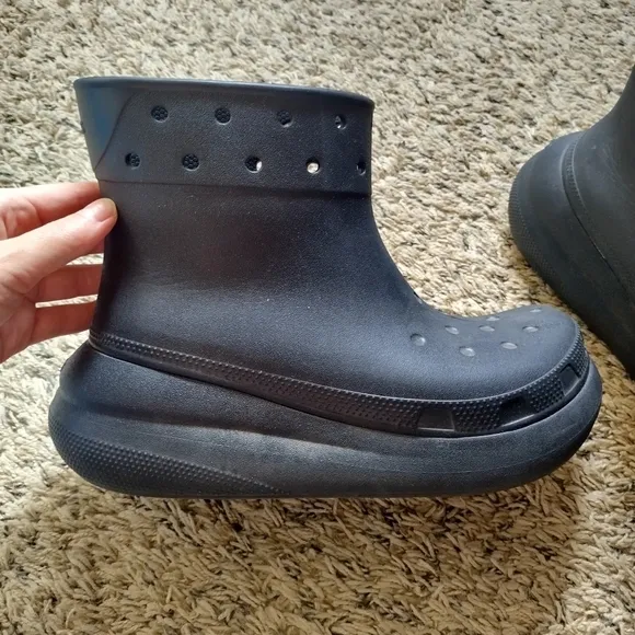 Crocs Crush Classic Platform Rain Boots unisex m 7/ w 9
