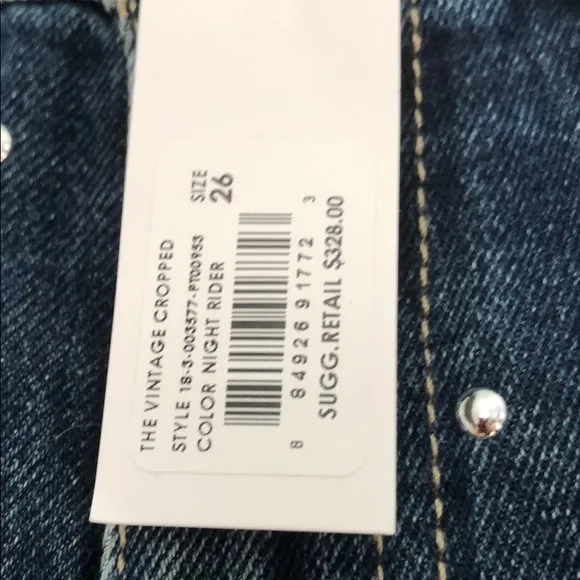 CURRENT ELLIOT SILVER STUDDED JEANS