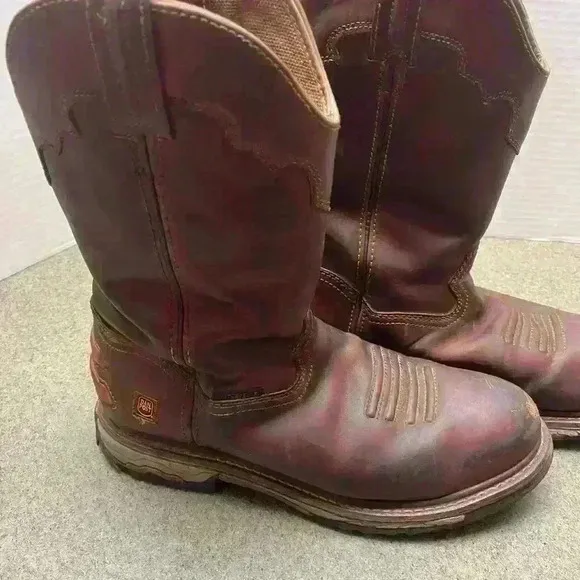 Dan Post 69512 Journeyman Safety Work boots, waterproof Sz 10M