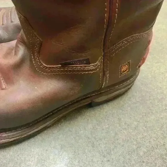Dan Post 69512 Journeyman Safety Work boots, waterproof Sz 10M