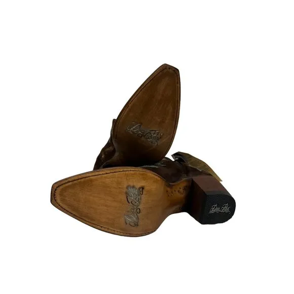 Dan Post Vallejo Boots Size: 7 Brand New in Box Western Booties Turquoise Brown