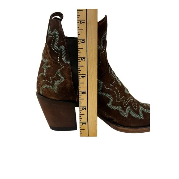 Dan Post Vallejo Boots Size: 7 Brand New in Box Western Booties Turquoise Brown