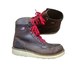 Danner Dark Brown Bull Run Moc Toe Boots - Size 7.5