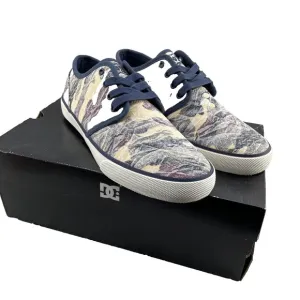 DC Studio TX Sneakers Men 10 Camo Canvas Skater Travel Surfer Streetwear Outdoor