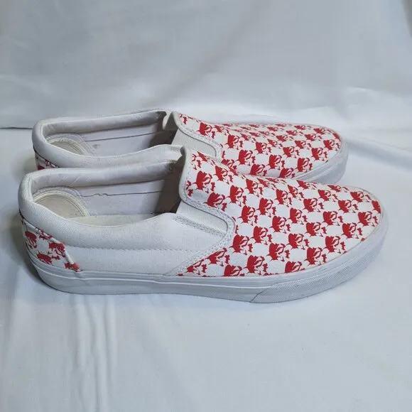 Death Saves|| Primus Classic Skater Shoe Red/White Men's Size 10