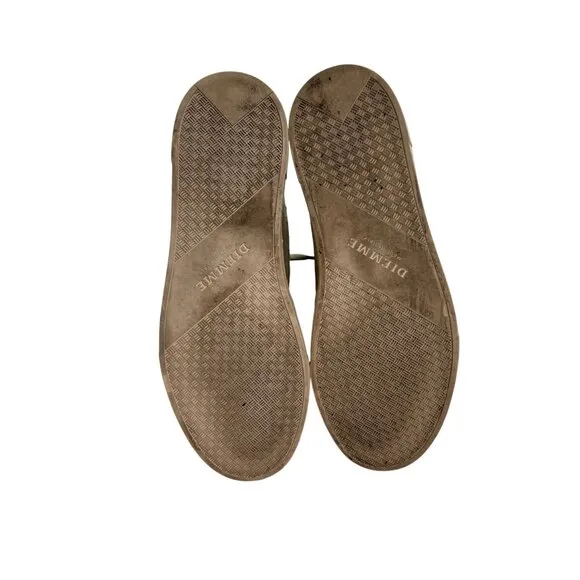 Diemme Brenta Alto Suede High Top Sneakers in Beige