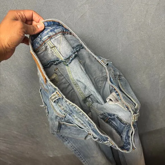 Diesel Jeans Mens 34 Organic Cotton Streetwear Skinny Rockstar Skater Grunge Y2K