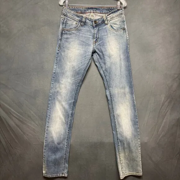 Diesel Jeans Mens 34 Organic Cotton Streetwear Skinny Rockstar Skater Grunge Y2K